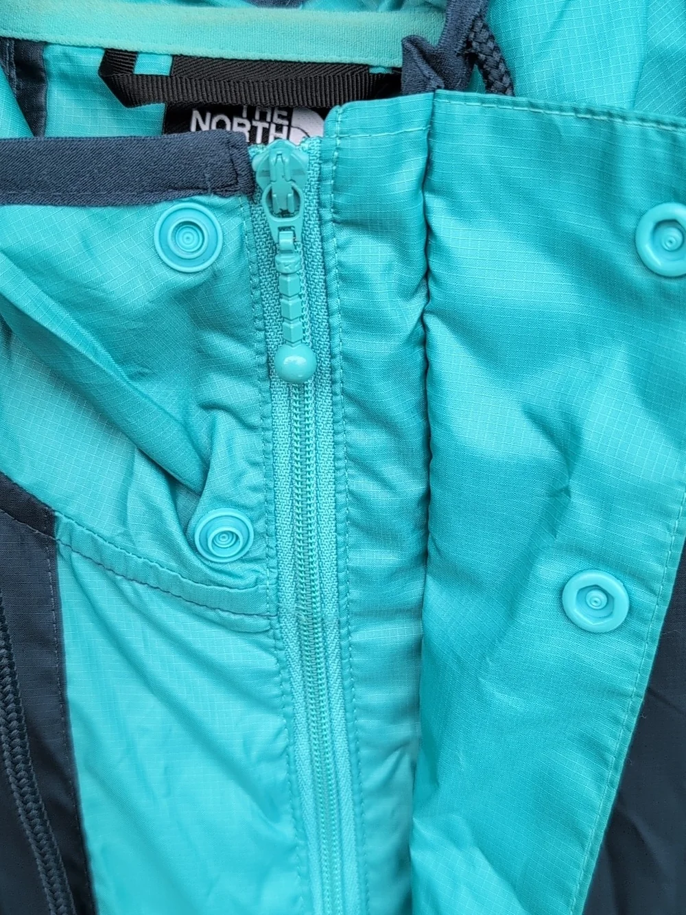 The North Face colors blue
